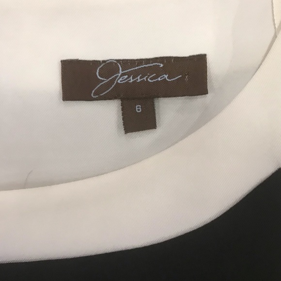 Black and White Dress. Jessica. Size 8 - Picture 4 of 4